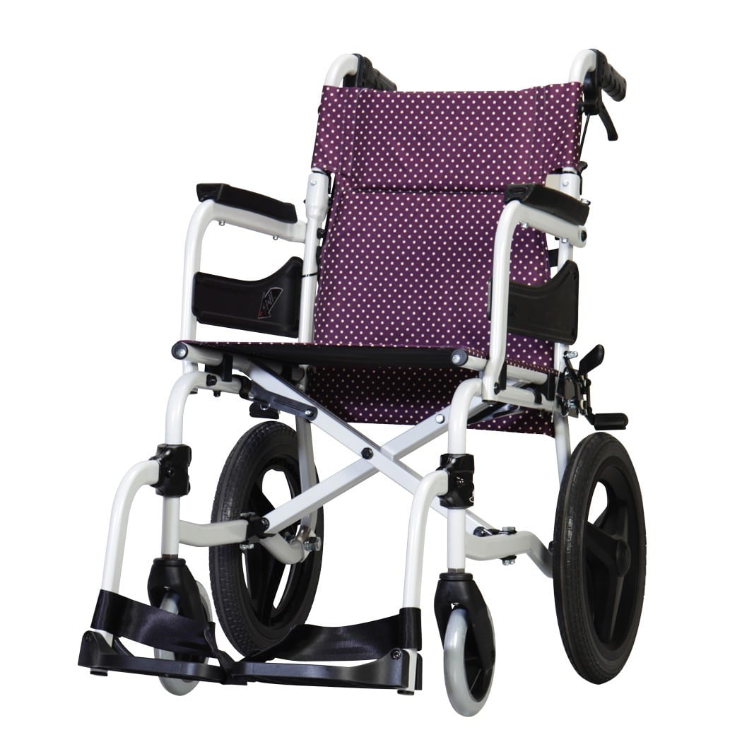 รถเข็นวีลแชร์ อลูมิเนียม Wheelchair Soma รุ่น SM-250.5 รถเข็น ผู้ป่วยน้ำหนักเบา
